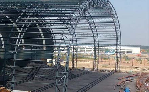 康乐康乐钢结构安装