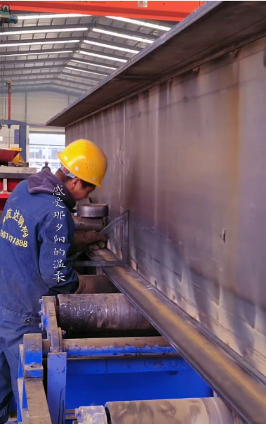 80B-H型钢矫正机